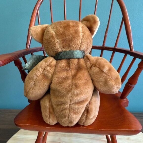 Boyds Bears Vtg Foodle McDoodle Jointed Teddy Bear Tags Green Brown 1999 Retired - Picture 3 of 8